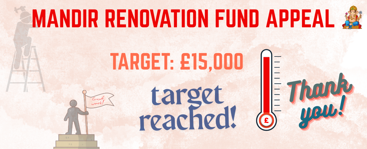 Mandir Renovation Fund Appeal