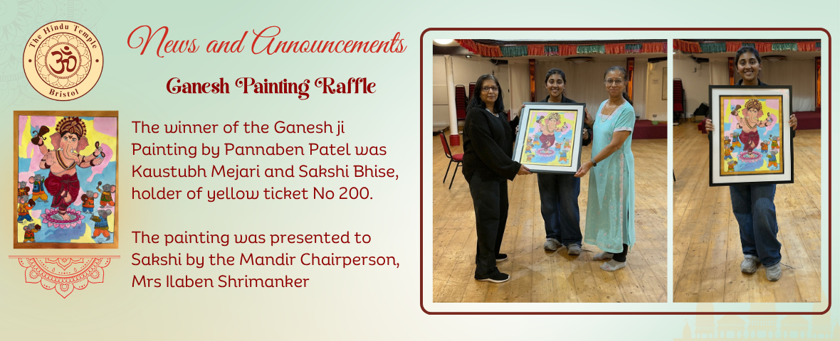 Ganesh Painting Raffle